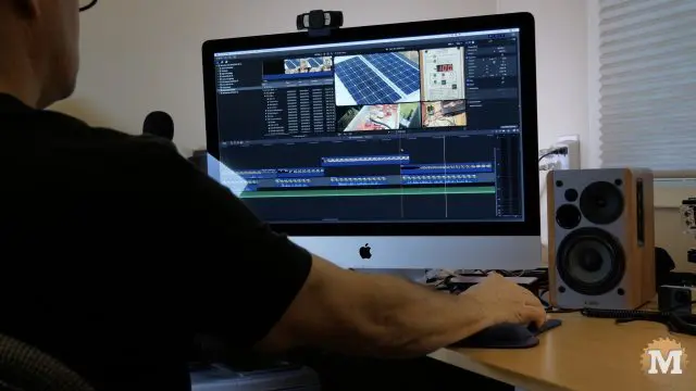 editing with iMac fcpx