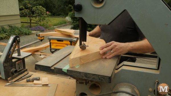 band saw braces for shed