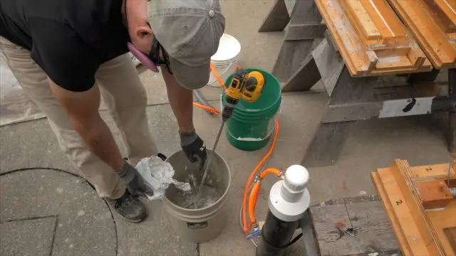 adding fiber to the wet cement mix