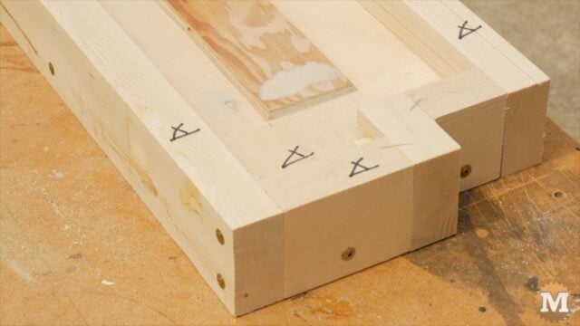 Parts labelled so can be reassembled the same each time
