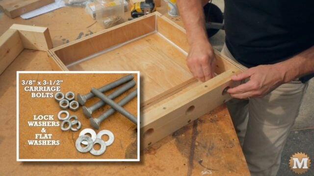 galvanized carriage bolts are cast in the CSA concrete
