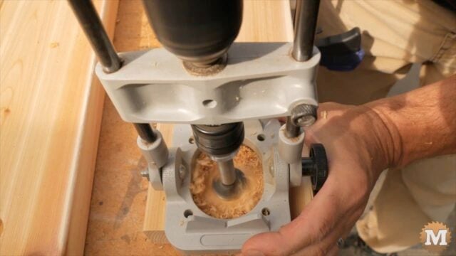 using a drill guide