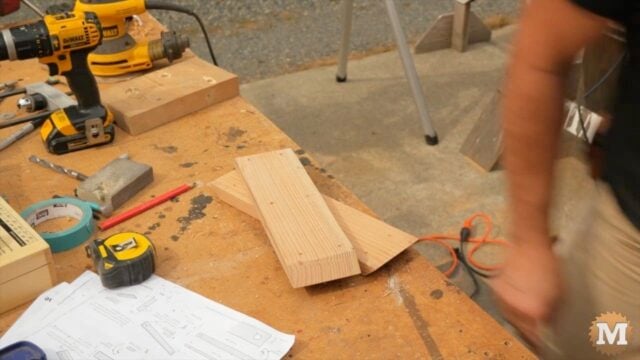 seat slats will be held together with cross members underneath the bench
