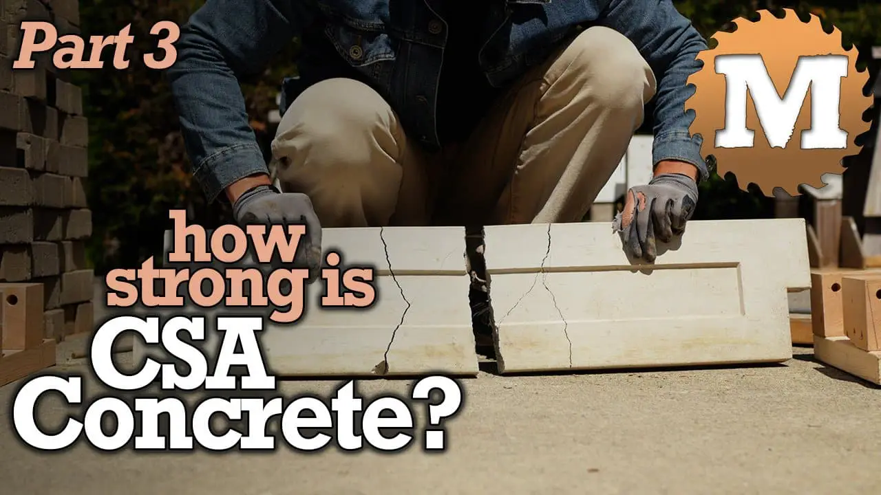 How Strong is CSA Concrete - MAN about TOOLS