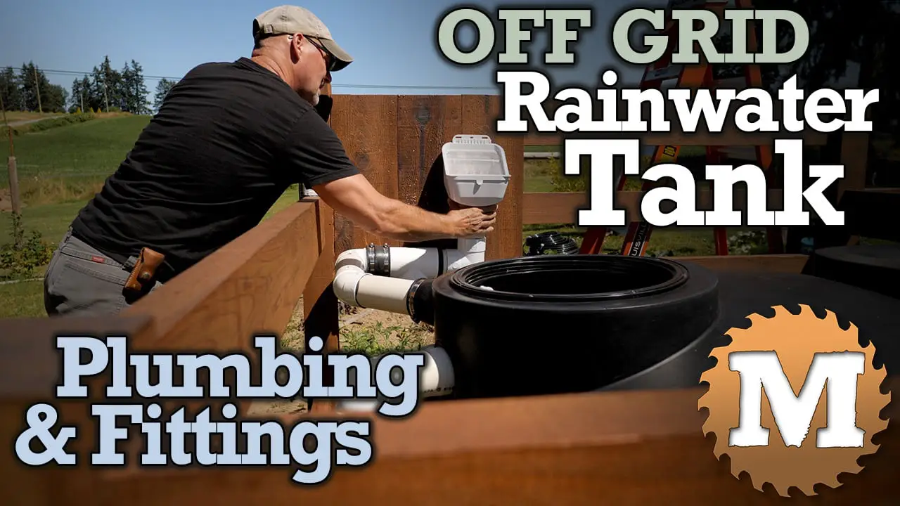 Off Grid Rainwater Harvesting tank Part 3 V2