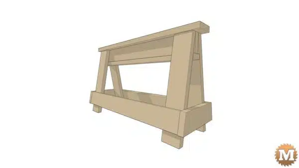 Heavy Duty Sawhorse for Camper Support A3