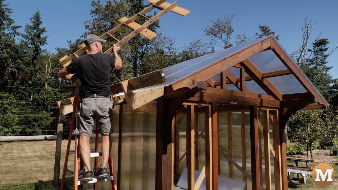 Greenhouse roof protection