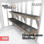 Greenhouse Shelves - Digital Plan