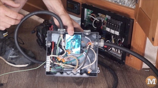 Transfer switch mess of wires