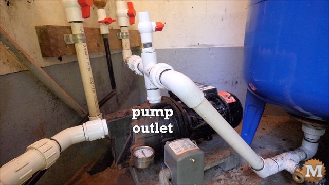Shallow well pump setup - 1" pump outlet