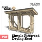 Firewood Drying Shed Plans