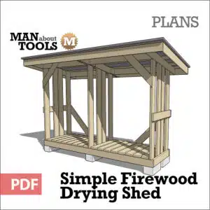Firewood Drying Shed Plans