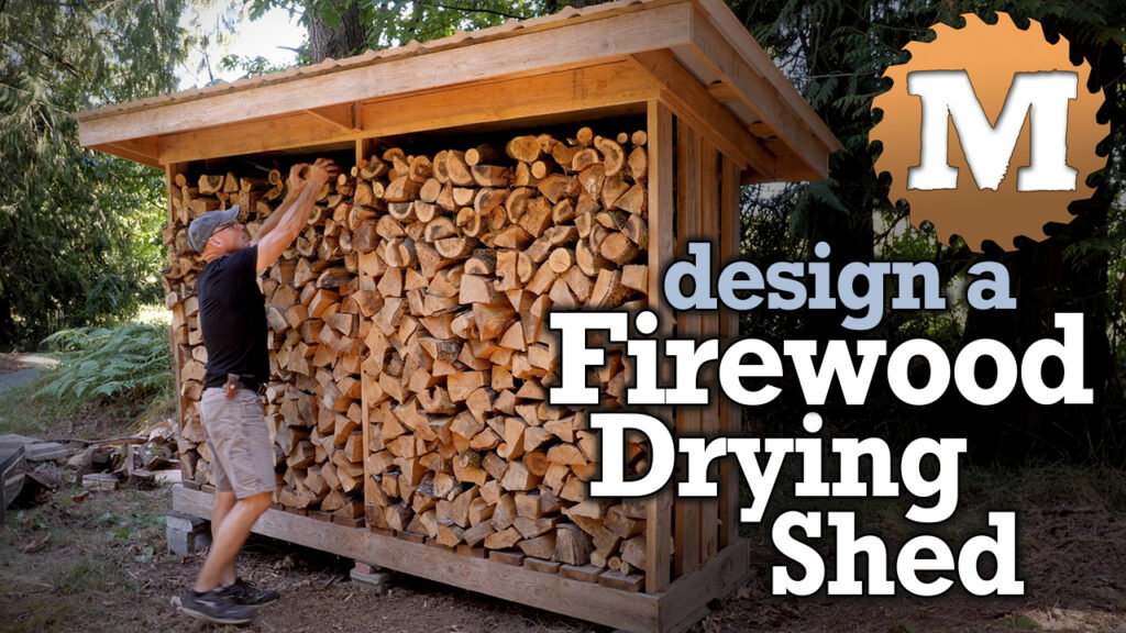 YouTube Thumbnail Simple Firewood Drying Shed V1 copy