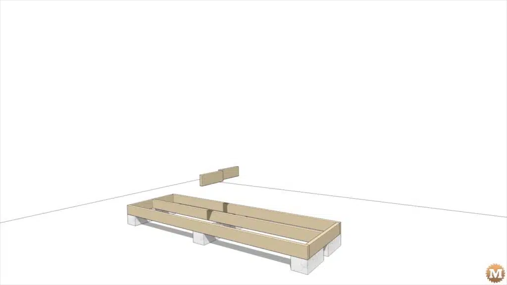 Sketchup 3D animation of a simple firewood drying shed