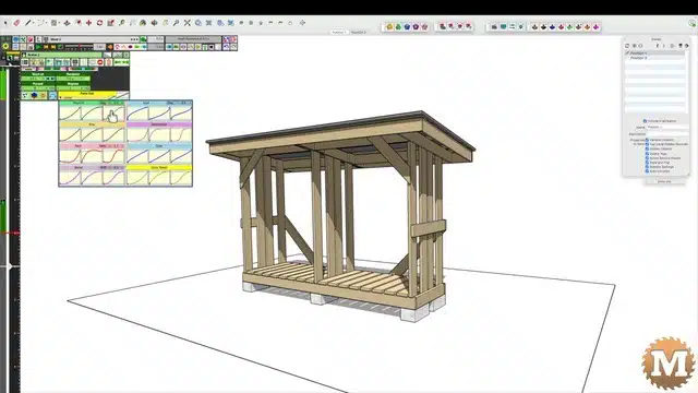 screen capture of Fredo6 Animate in Sketchup