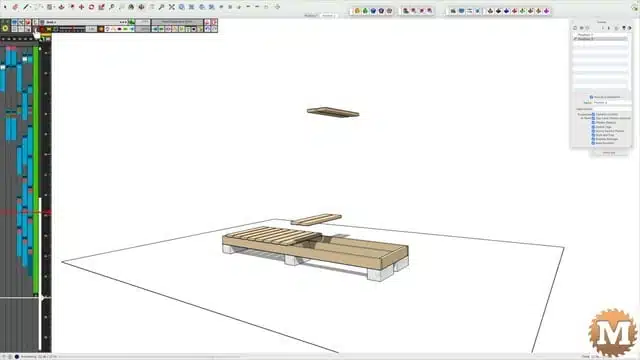 screen capture of Fredo6 Animate in Sketchup