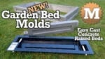 NEW Garden Bed Molds - easy cast concrete raised beds