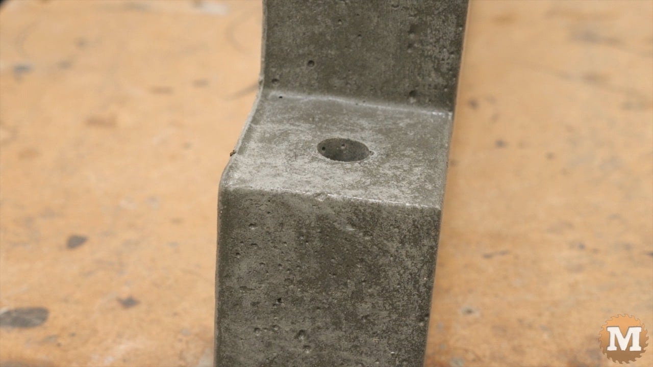 the molds can cause this sharp(ish) edge on the casting