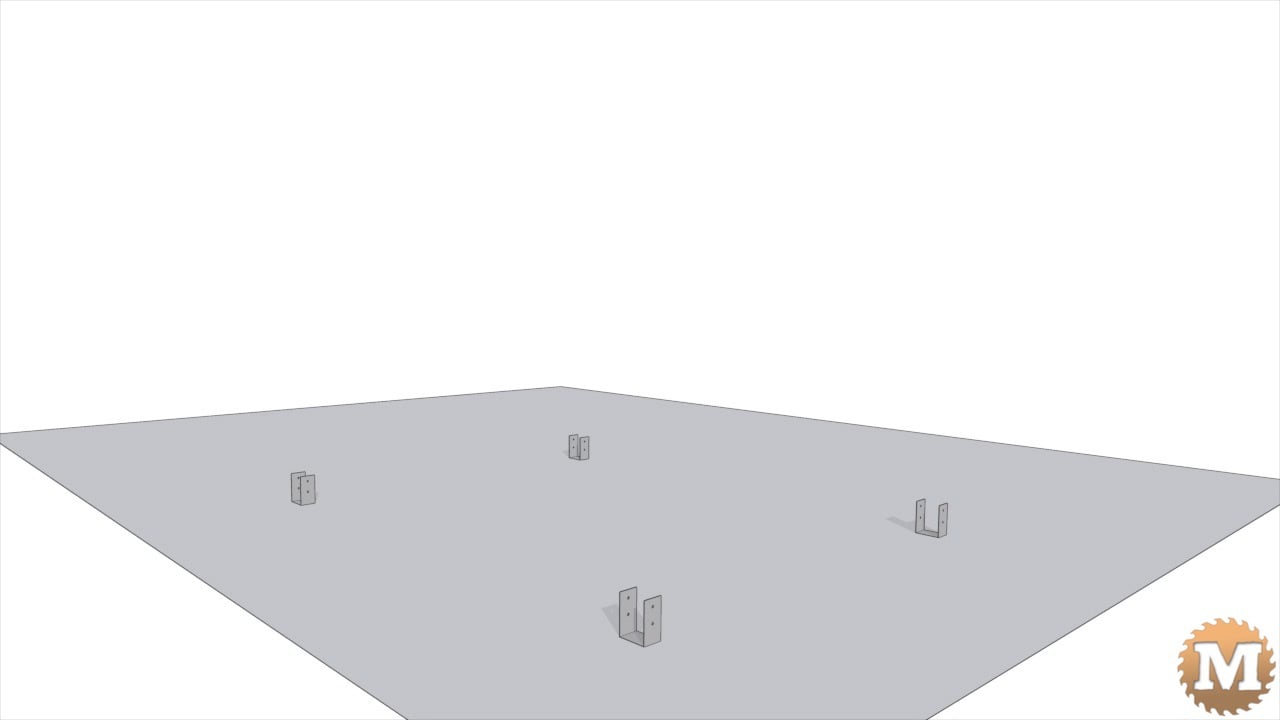 Lean To Pavilion Animation 001