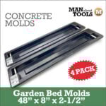 Garden Bed Mold - 48" 4-PACK