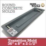 Transition Garden Bed Mold - 36" single