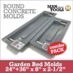 Rounded Mold - 36" + 24" STARTER PACK
